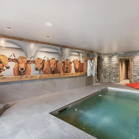 D'exception Avec Piscine, Et Hammam - 14 Pers., Martin De Belleville - Fr-1-570-54 Chalet
